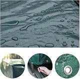 PATIO PLUS Round Outdoor Furniture Cover 190x80cm Green Waterproof Windproof view 6