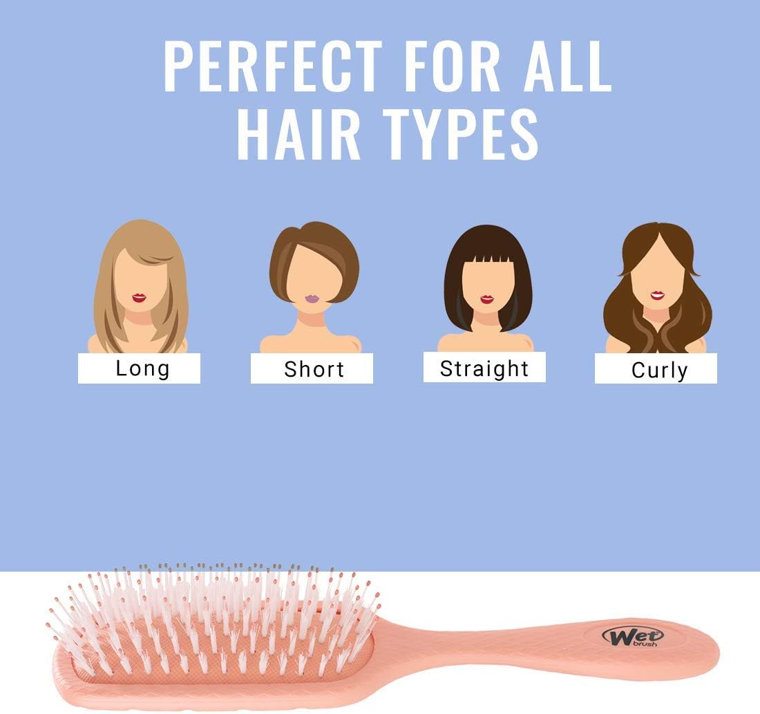 Wet Brush Go Green Treatment And Shine Brush - Coconut Oil By For Unisex - 1 Pc Hair Brush - Image 4