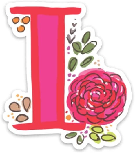 monogram luggage stickers