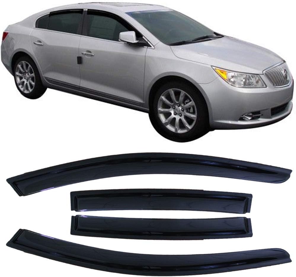 CBX Auto 4pcs For 20102016 Buick Lacrosse Sun Rain Guard