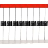 BOJACK Schottky diode 30SQ050 (30A 50V) Axial 30SQ050 (30 amps 50 Volts) for Solar Panel Parallel reflow Protection diodes Barrier Rectifier Diodes (Pack of 20)