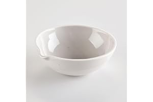 GSC EVOLUTION GSC 4-52500-10 Porcelain Evaporating Dish, 60mm Diameter, 25mm Height, 35ml Capacity, Pack of 10