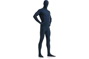 Shinningstar Men's Women's Well Fit Unitard Full Body Tights Suit Costumes Spandex Zentai Bodysuit