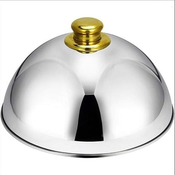 Stainless Steel Restaurant Cloche Serving Dish Food Cover
