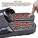 BIAL EX Massage Slipper Shoes Rotating Accupressure Foot Slippers for Men Women (Average Size)