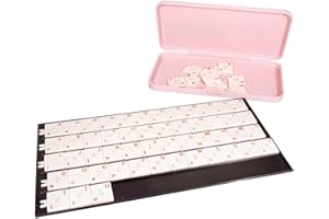 MAXIAIDS Word Building Educational Kit- Braille and Tactile Alphabet