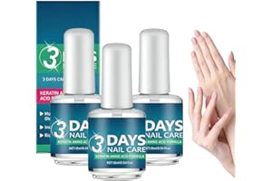 3 Days Nail Care Oil with Keratin, 2026 New Keratin Nail Strengthener, Fast Strengthening and Hydrating for Dry, Weak & Fragi