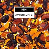 Bond Manufacturing 67998 LavaGlass Mini Fire Pit Dispersion Glass, Amber Sunset