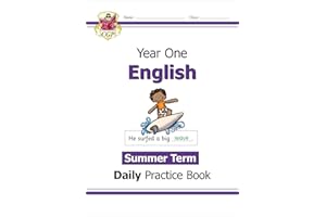 New KS1 English Daily Practice Book: Year 1 - Summer Term: superb for catch-up and learning at home (CGP KS1 English)