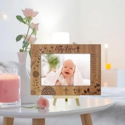 Baptism Picture Frame Wood Picture Frames for Home