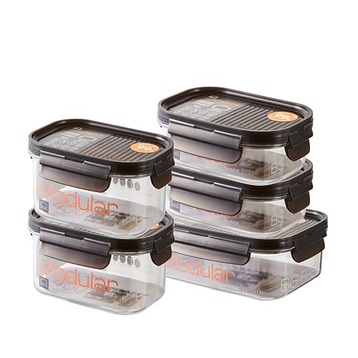 Lock & Lock Bisfree Juego de 5 recipientes para conservar ...
