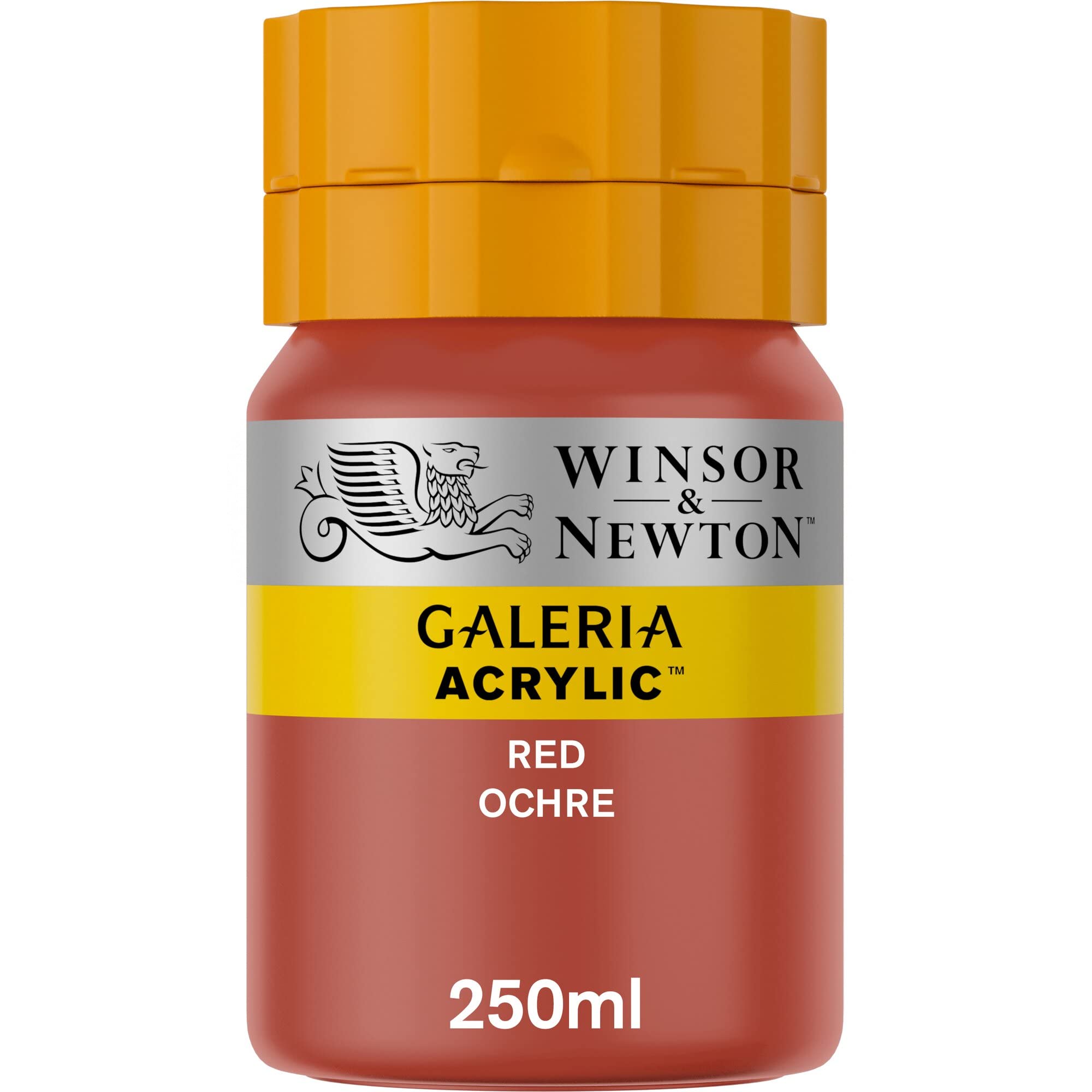 Winsor & Newton Galeria Acrylic, Roter Ocker, 250ml - Acrylfarbe — image 1