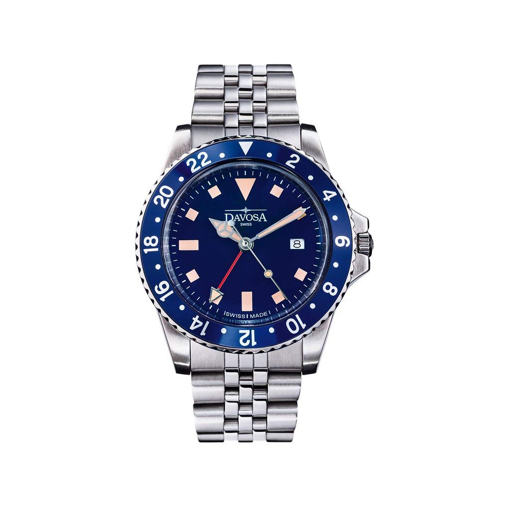 Blue Bezel Vintage Diver Watch