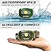 BLITZU Led Headlamp Flashlight for Adults and Kids. Super Bright Outdoor Headlight Headlamps. Head Lamp with Red Safety Light Great for Running, Camping, Reading, Hiking at Night Time CAMO