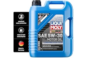 Liqui Moly 2039 Longtime High Tech 5W-30 Synthetic Motor Oil - 5 Liter Jug