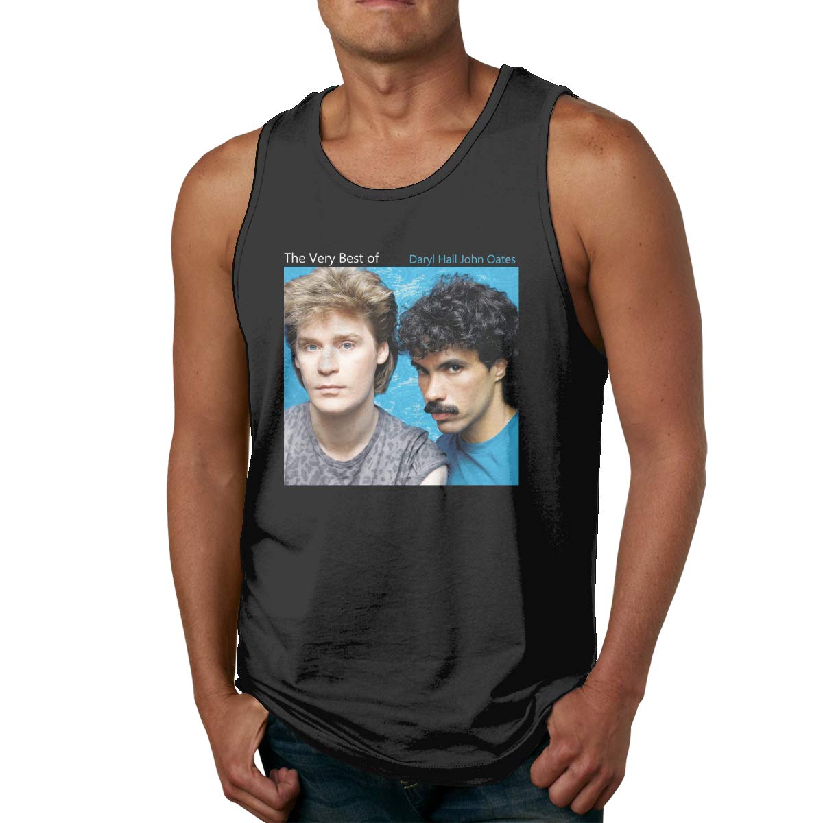 Shayprove Print With Hall & Oates The Very Best Of Daryl Halljohn Oates Workout Sleeveless