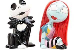HONBEANIFY NBF DIS NBC Jack and Sally Salt and Pepper SHAKERS