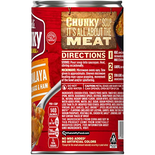 6 Campbells+Chunky+Jambalaya+Chicken+Sausage