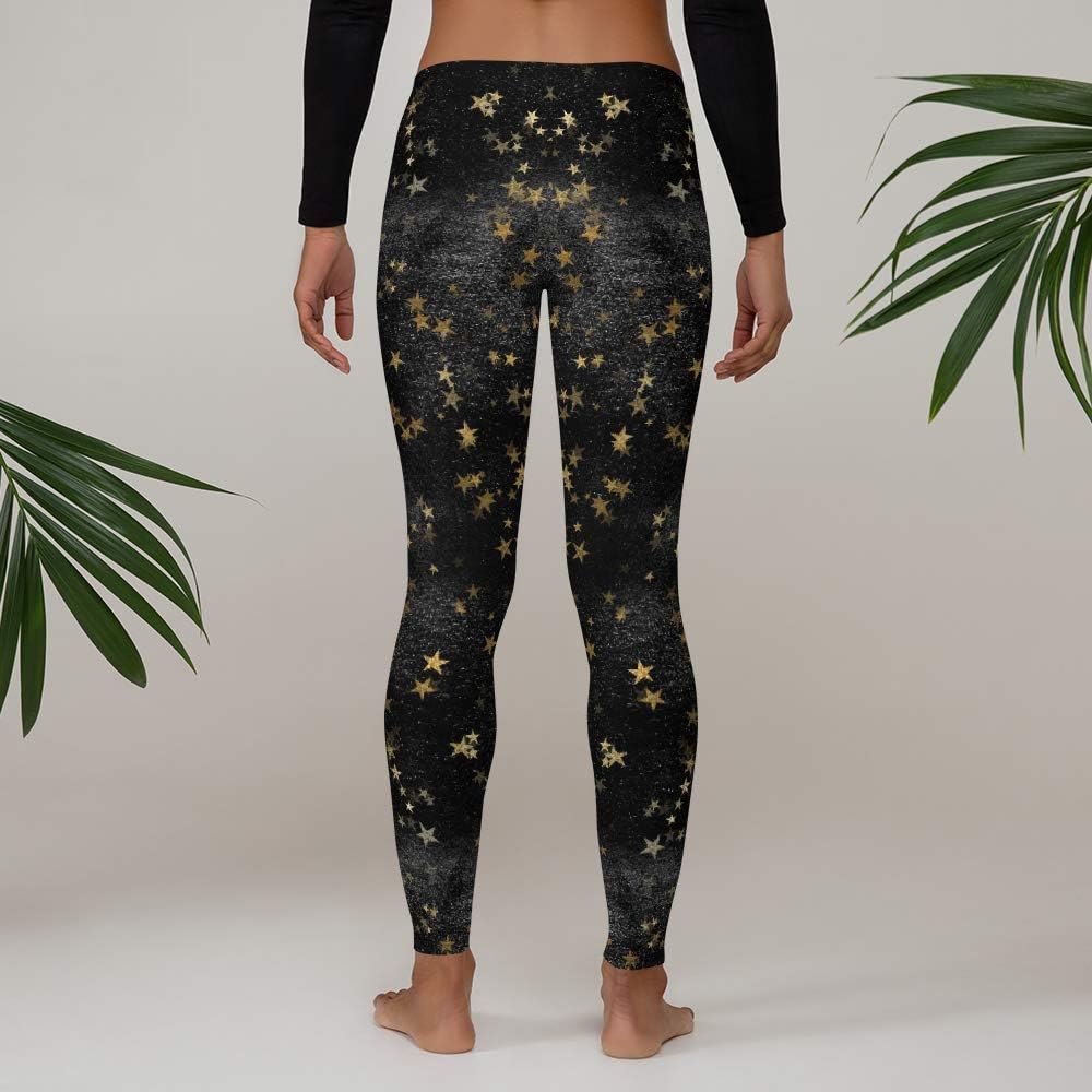 star print workout leggings