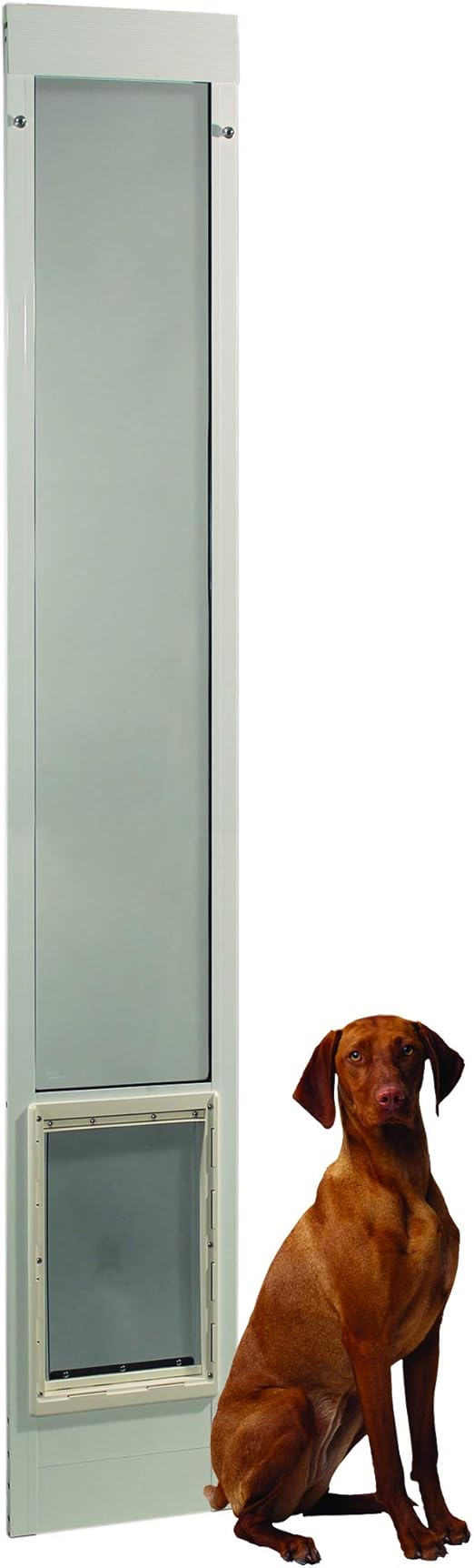 Ideal Pet Products 96PATSLW 96" Fast Fit Aluminum Pet Patio Door, Super