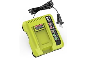 Bakipante 40V OP401 Charger Compatible with Ryobi 40 Volt Battery OP40201 OP4040 OP4026 OP40401 OP4050 OP4050A OP40501 OP4060