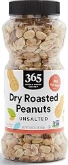 365 by Whole Foods Market, Dry Roasted and Unsalted Peanuts, 16 Ounce