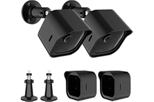 Blink Outdoor 4 (4th Gen) Camera Mount, 2 Pack Weatherproof Protective Housing with 360° Adjustable Mount Bracket, Sturdy ABS