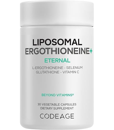 ergothioneine and glutathione portobello mushrooms Best Naturals Day-to-Day L-Ergothioneine 25 mg with Maitake Mushrom, Lion's Mane Mushroom, Reishi Mushroom 90 Capsules : Everything Else How Micronutrients & Exercise Integrative Peptides Size:16-oz