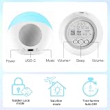 Homidy Goofy Alarm Clock Sleep Trainer Kids Night Light 2024 Gen 4 view 7