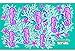 Tervis Seahorse & Starfish Pattern Stainless Steel Tumbler with Clear and Black Hammer Lid 20oz, Silver