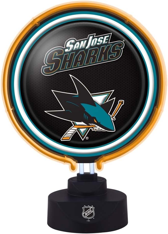 Memory Company NHL San Jose Sharks NHL-Sjs-1808Neon Lamp, Multi, One Size