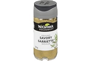 McCormick Gourmet, New Bottle, Premium Quality Natural Herbs & Spices, Ground Savory, 26g