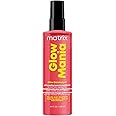Matrix Glow Mania Leave In Conditioner, For Dull & Color-Treated Hair, Adds Shine and Gloss with Glycolic Acid and Rosehip Oi