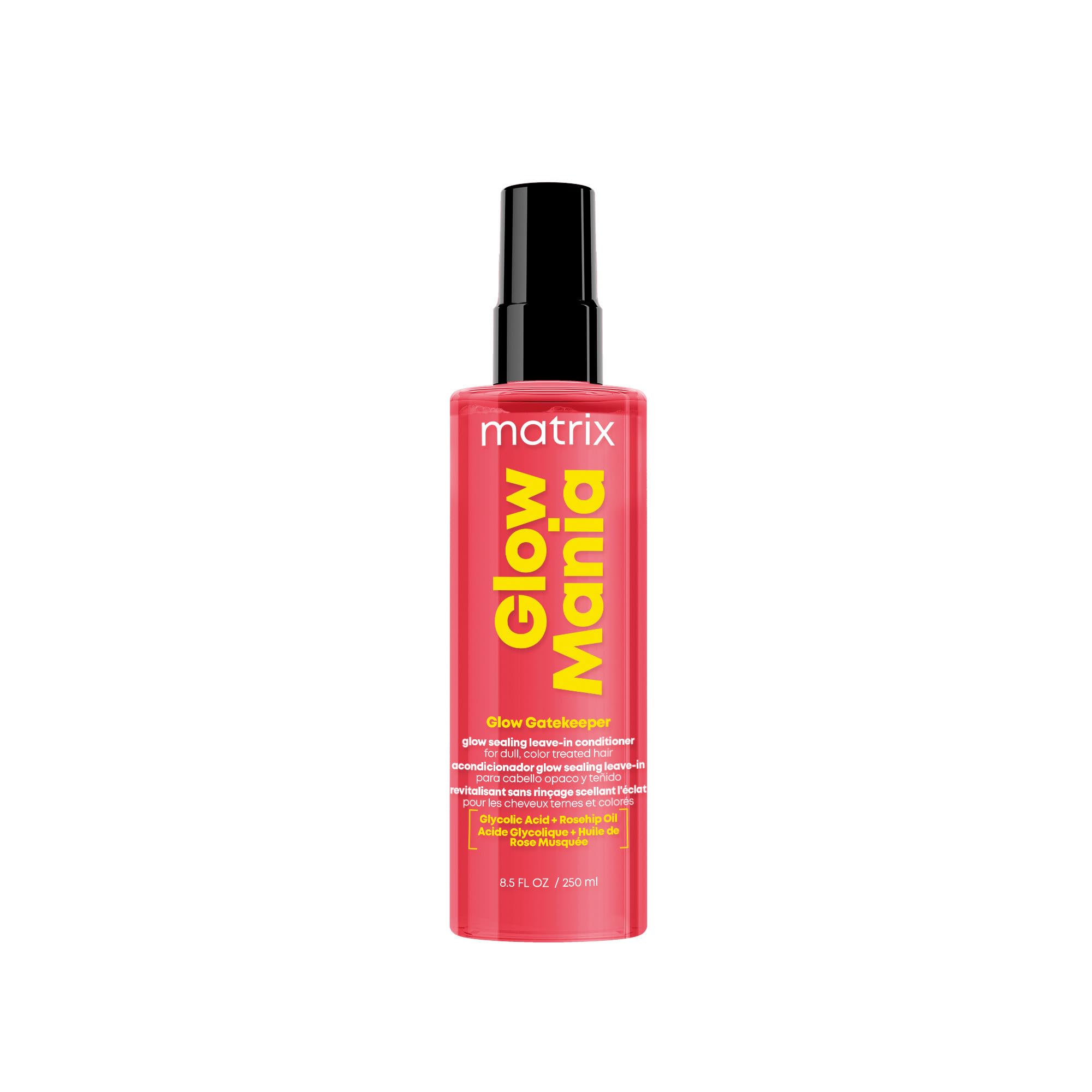 MATRIX | Leave-In Conditioner | For Colour Protection|With GlycolicAcid & RosehipOil| Seals In Color Glow For Hair Vibrancy| Total Results Glow Mania Glow Gatekeeper | 250ml