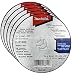 Makita 5 Pack - 4 Inch Cut Off Wheels For 4" Grinders - Aggressive Cutting For Metal & Stainless Steel - 4" x .045 For M10 x 1.25" Spindle Thread