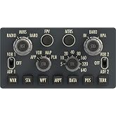 SYDYSOSO Cockpit Simulator 737X EFIS &ndash; 1:1 Scale Flight Simulator Navigation Display Panel, Professional Training-Grade Hardware, USB Plug-and-Play (1)