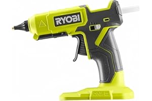 RYOBI ONE+ 18V Cordless Dual Temperature Glue Gun (Tool Only) with Tips