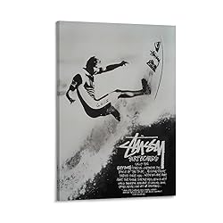 Stussy Dream Surfer Poster Vintage Canvas Cool