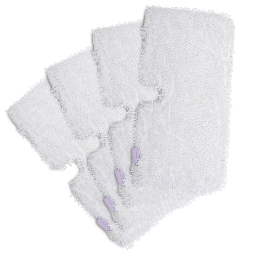 OuyFilters OxoxO Washable Microfiber Cleaning Mop Pads Replacement Steam Mop Pad Covers For Shark Steam Pocket Mops S3550 S3901 S3501 S3601 (12.5 x 7 in)