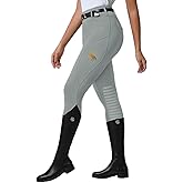 ArmoTex Women's Horse Riding Pants Knee-Patch Equestrian Breeches Horseback Schooling Tights for Women