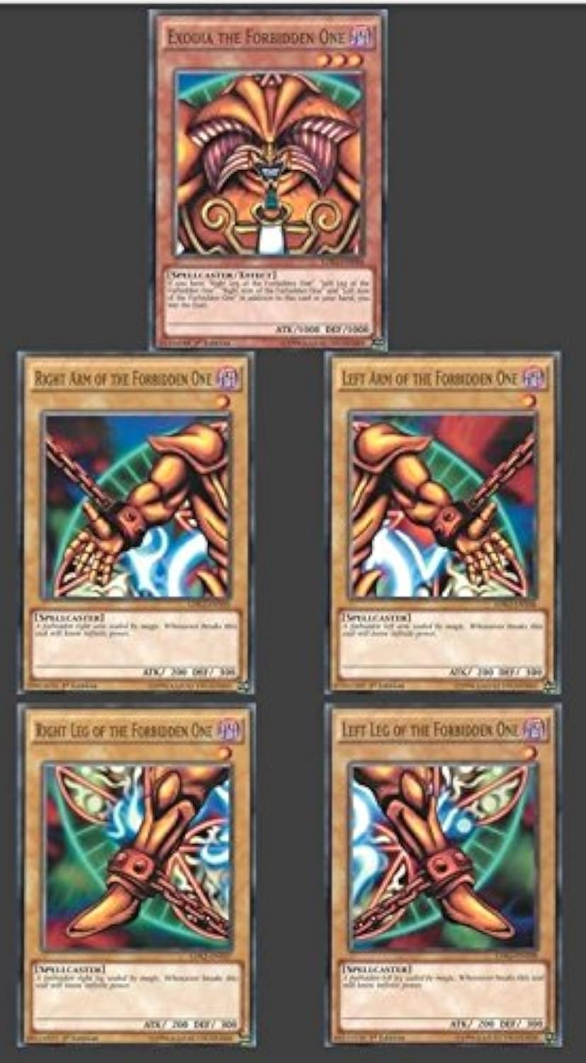 Yu Gi Oh Exodia Set - LDK2-DEY04 - DEY08 - German - German