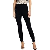 International Concepts Womens Ponte Lace Up Skinny Pants