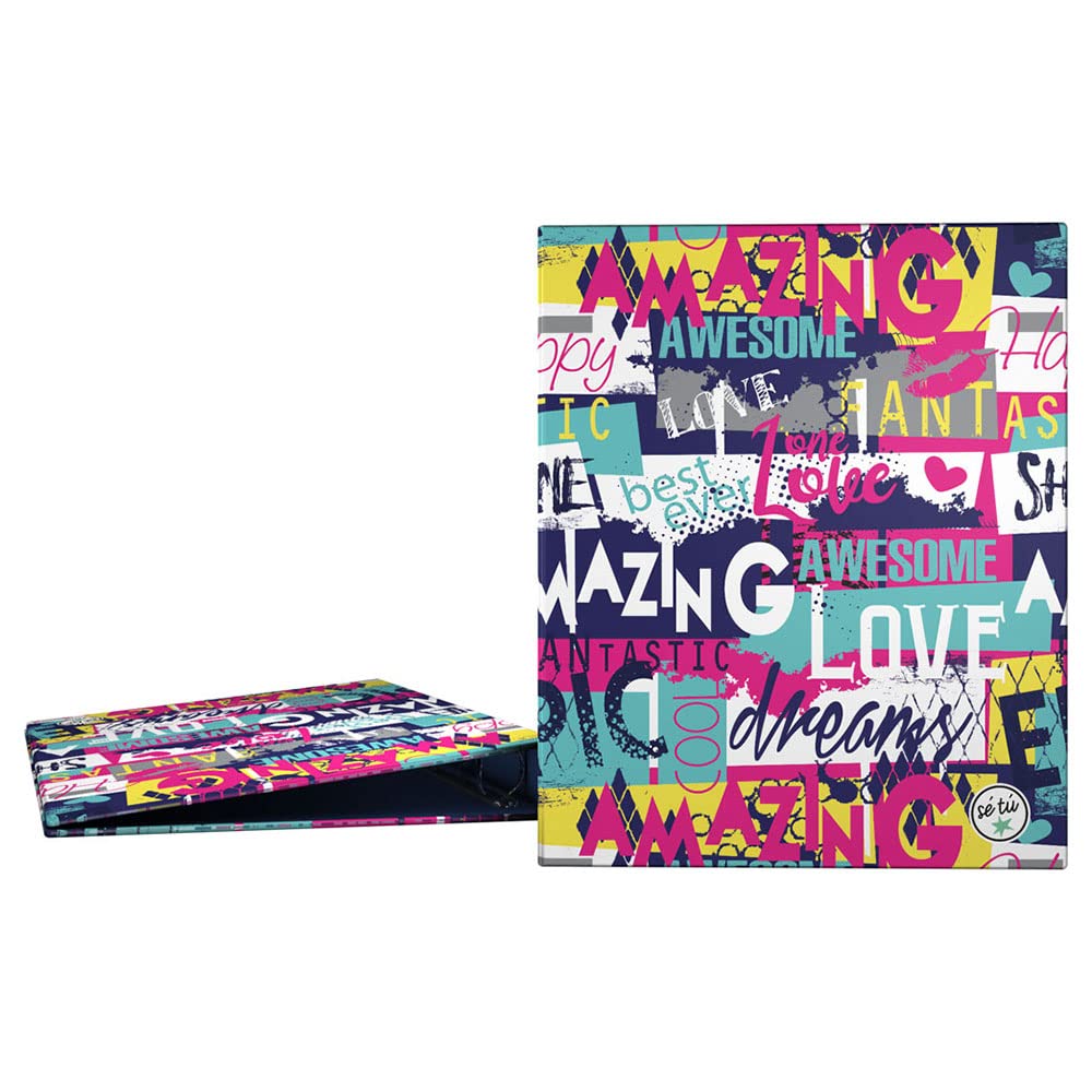 Grafoplás 88142660 Sé Tu Amazing 4-Ring Binder A4 25 mm FSC Certified