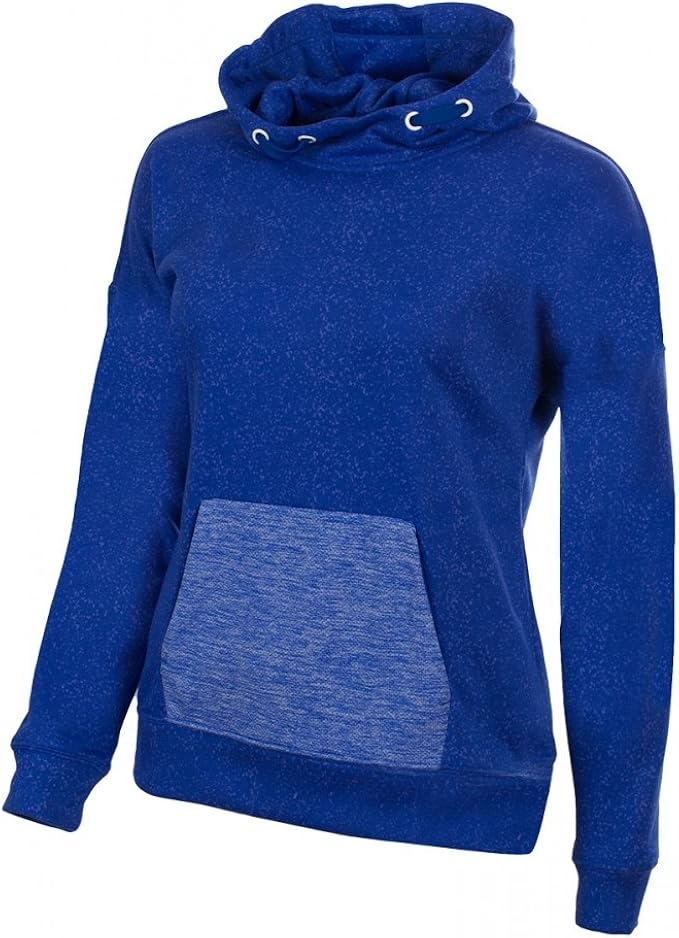 felpa asics blu donna