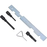 TradeINArt 5pcs Engine Camshaft Alignment Tool Kit for Ford 2.0L, 2.3L, 2.5L Compatible with Ford Fiesta Focus Mazda Volvo Useful for Servicing Timing Belts, Chains, Head Gaskets, etc.