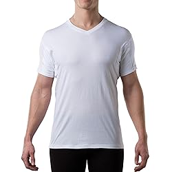 Men's Sweatproof Undershirt | Cotton V Neck T-Shirt