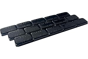 ZERINT WW-100RB15 Wheel Adhesive Stick-on Weight Mellow Style 1 oz 15 pcs