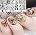 BORN PRETTY Nail Art Stamping Template Rose Image Plate Tulip Pattern BP-L029