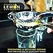 Premium Quality Stainless Steel Lemon Squeezer, Top Rated Heavy Duty Lime Juicer, Anti Corrosive Dishwasher Safe Extra Large Citrus Orange Press, Easy To Use Handheld Manual Fruit Juice Maker