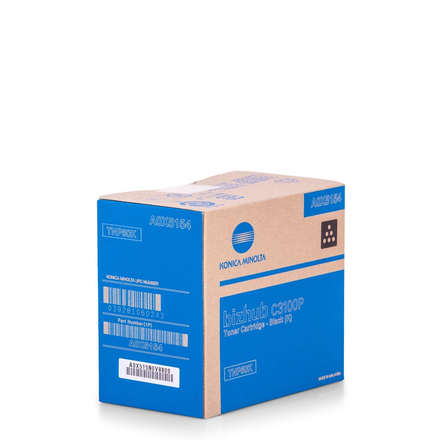 Konica Minolta A0X5154 Original Tnp 50 K) Toner Cartridge Black 5000 pages